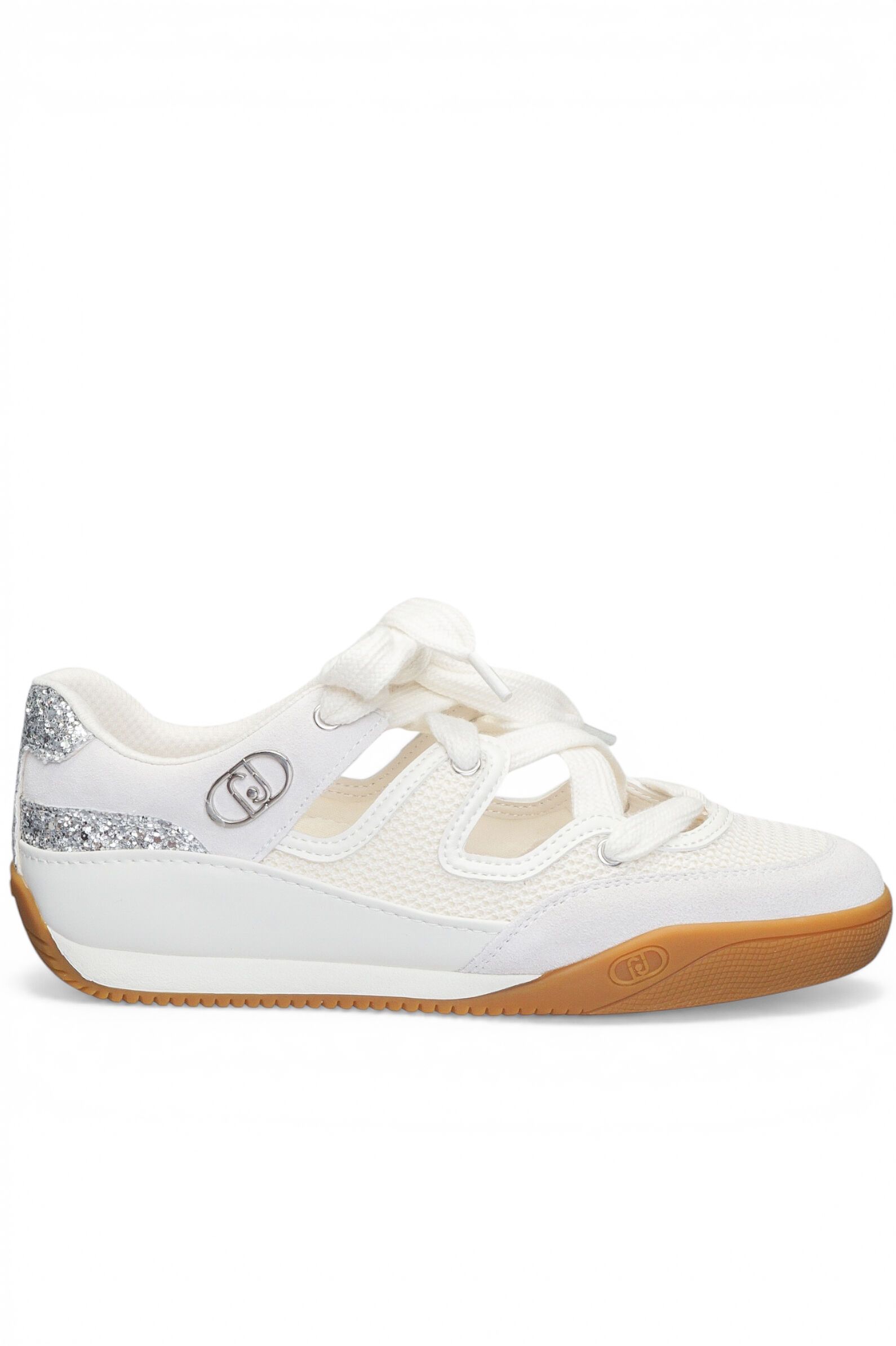 Балетки жен. АРТ.BA6037TX306S1400,бел-сер,н.з-тек-т.к/тек