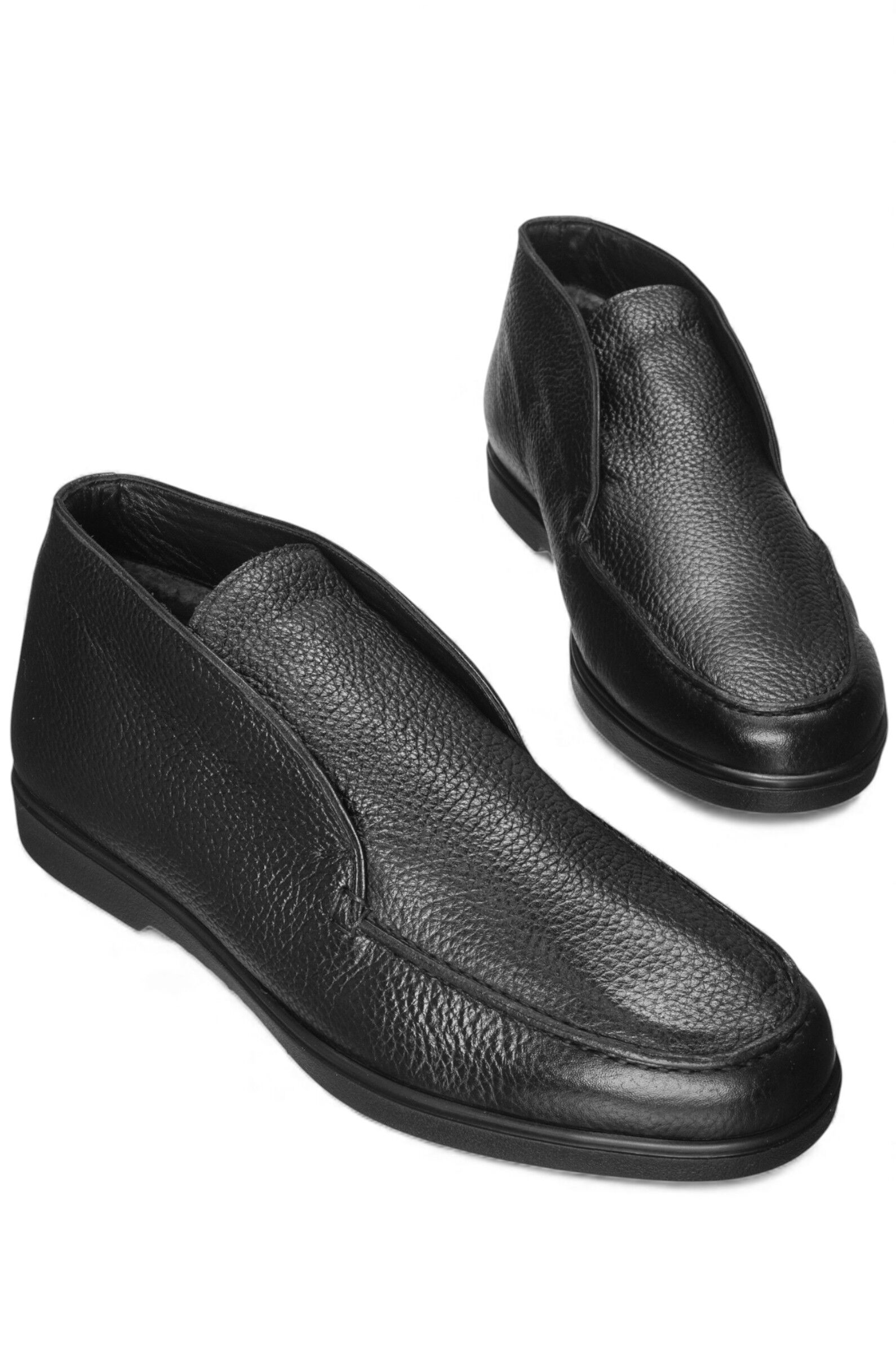 Ботинки муж. АРТ.16500B059,чер,н.к/н.мех