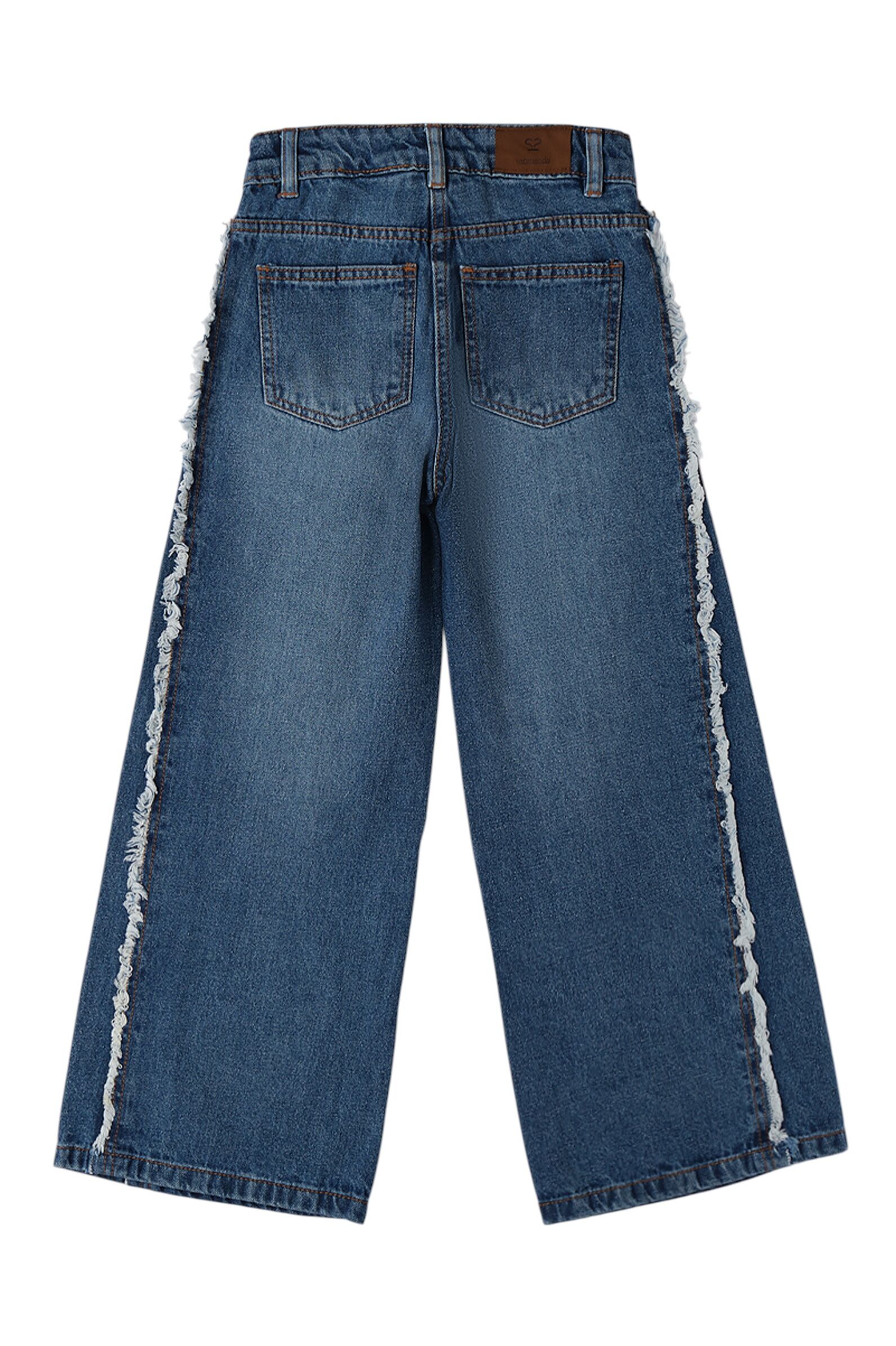 Джинсы дев. АРТ.0.F542.00,син,хл