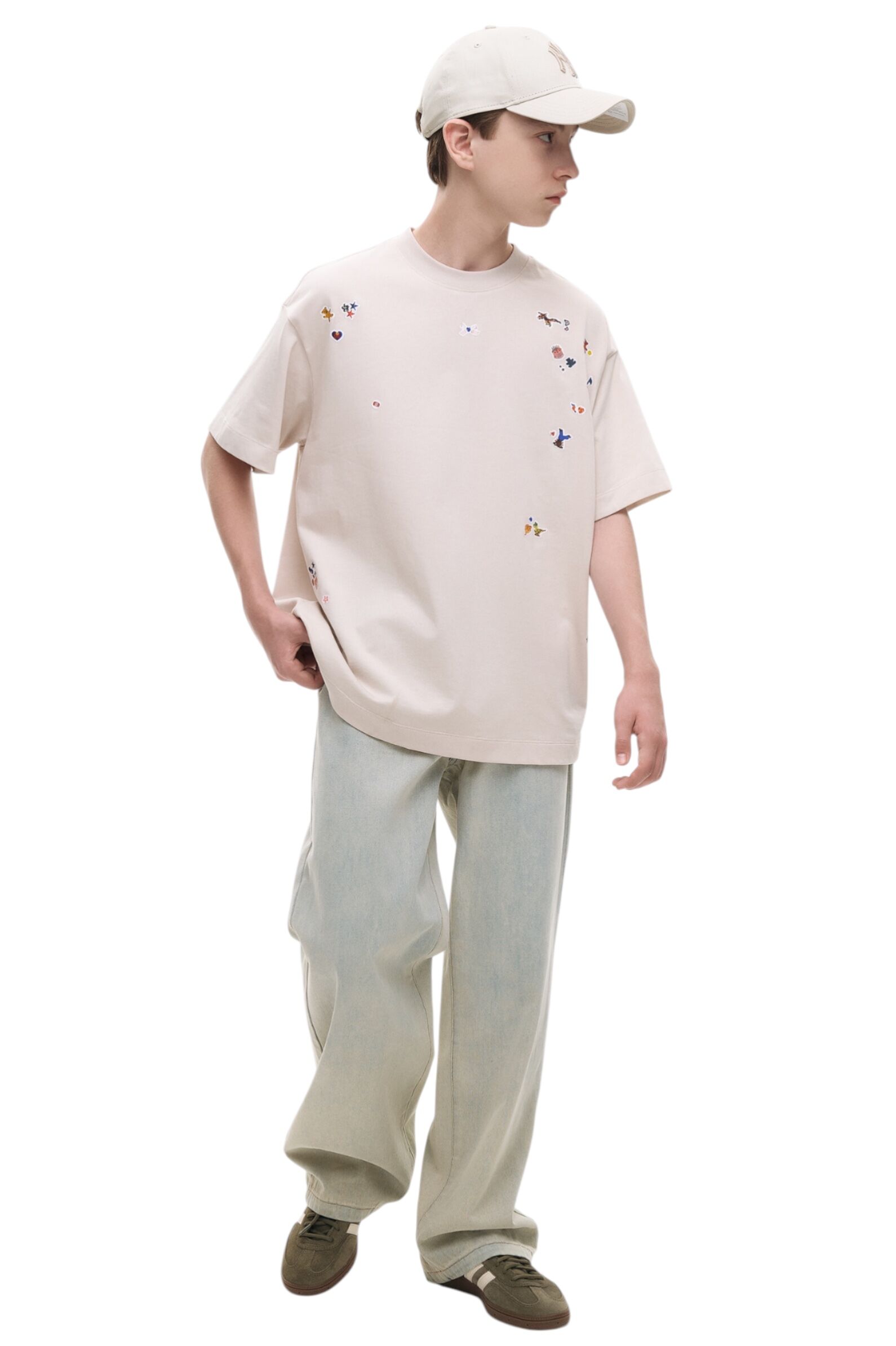 Джинсы АРТ.AA237335,гол,хл-пэ