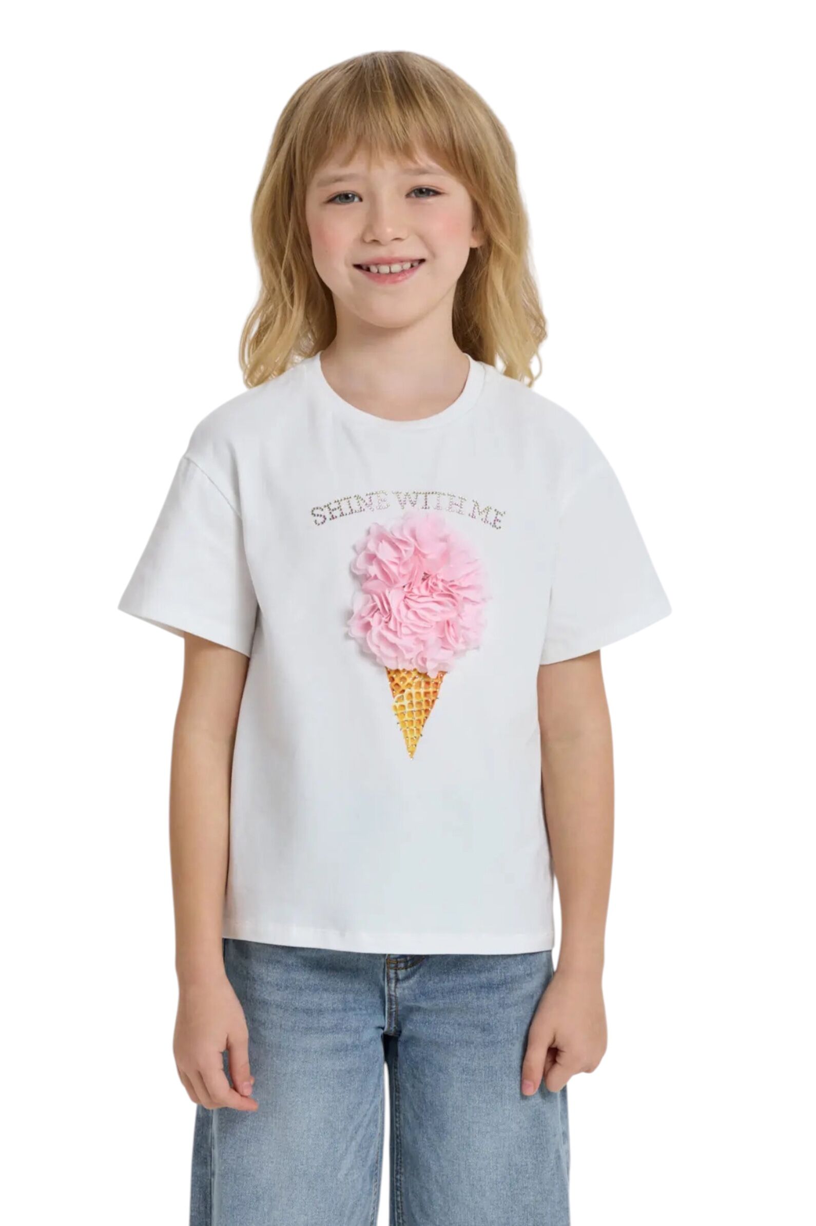 Футболка дев. АРТ.51.134,мол,хл-пэ