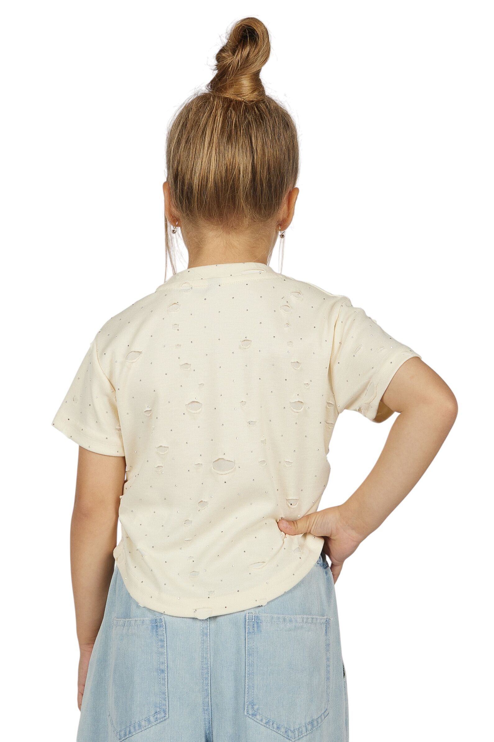 Футболка дев. АРТ.G-TS26111,мол,хл-пэ