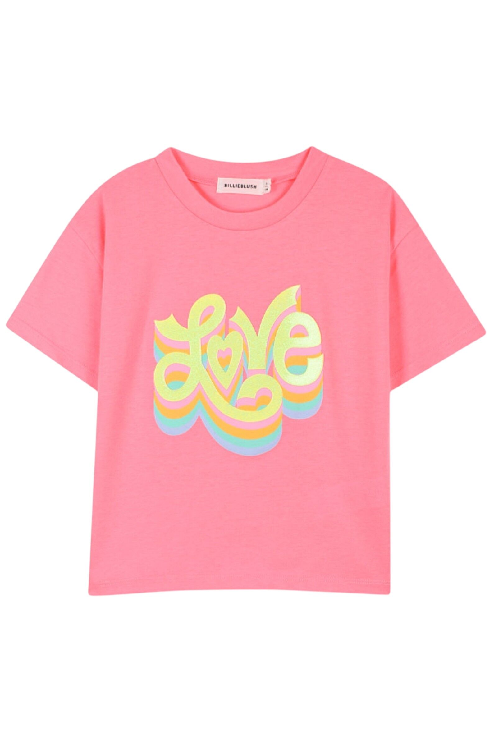 Футболка дев. АРТ.U21931/499,роз,пэ-хл