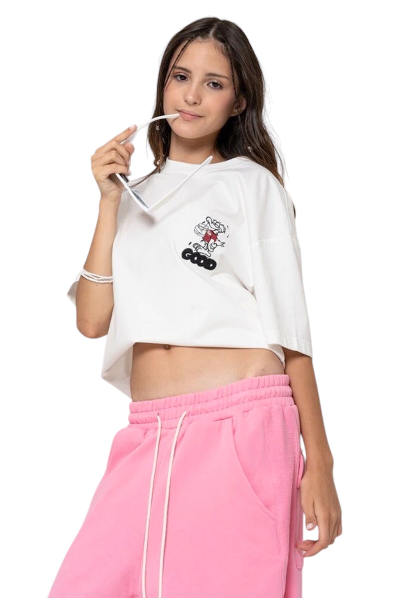 Футболка АРТ.XS3101.01,бел-мул,хл-пэ