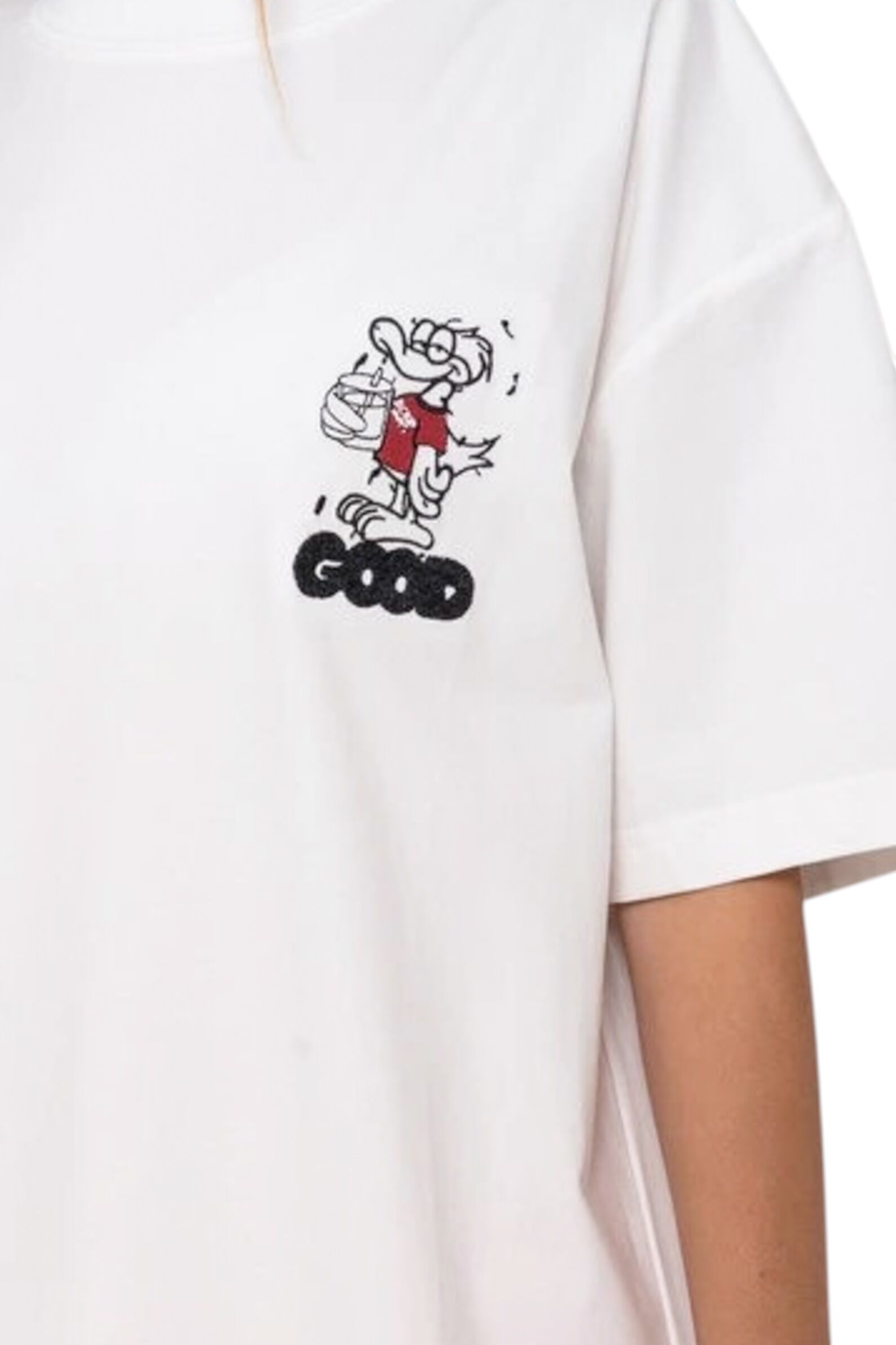 Футболка АРТ.XS3101.01,бел-мул,хл-пэ