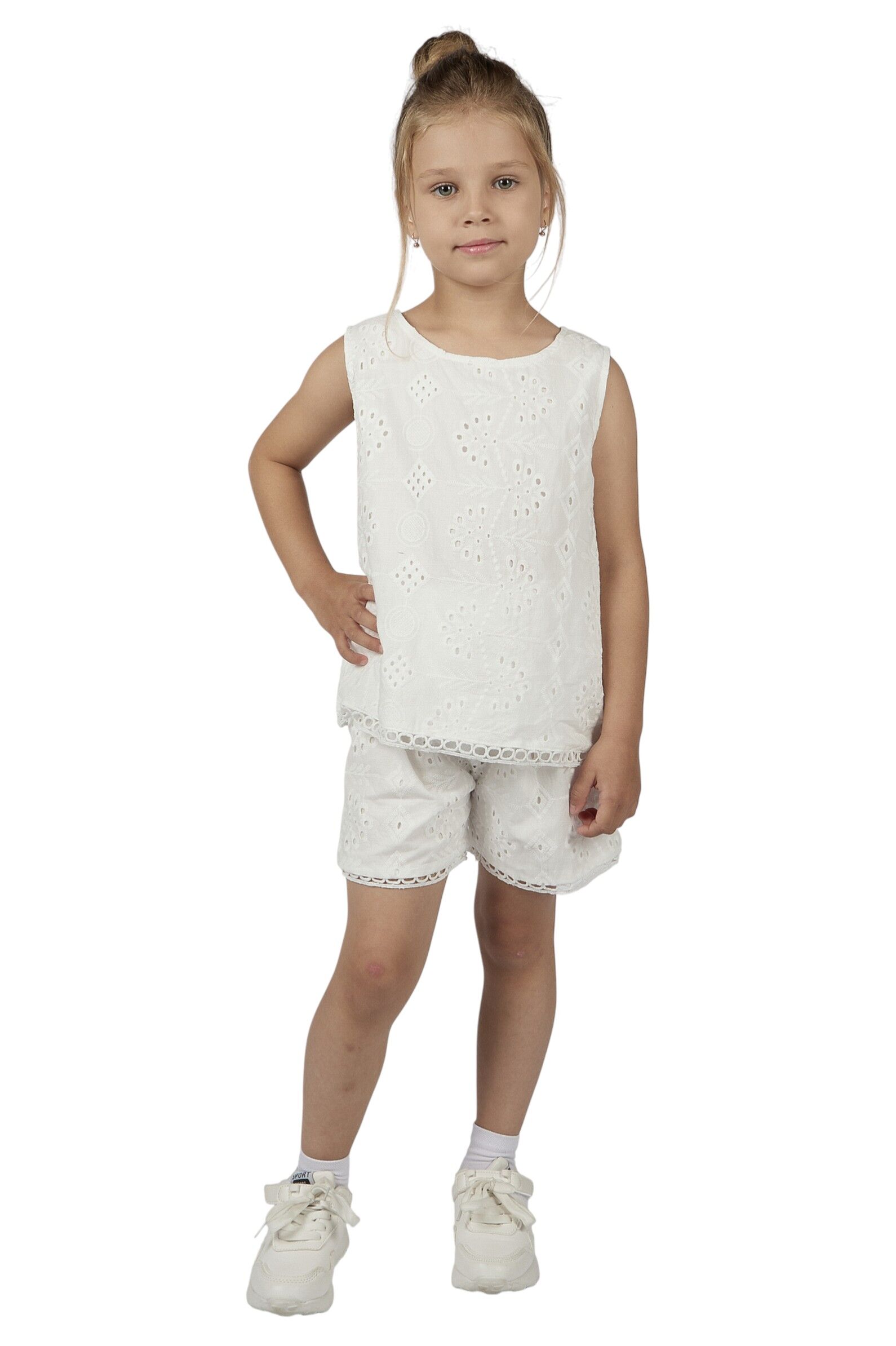 Комплект дев. АРТ.G-KM26141,бел,хл