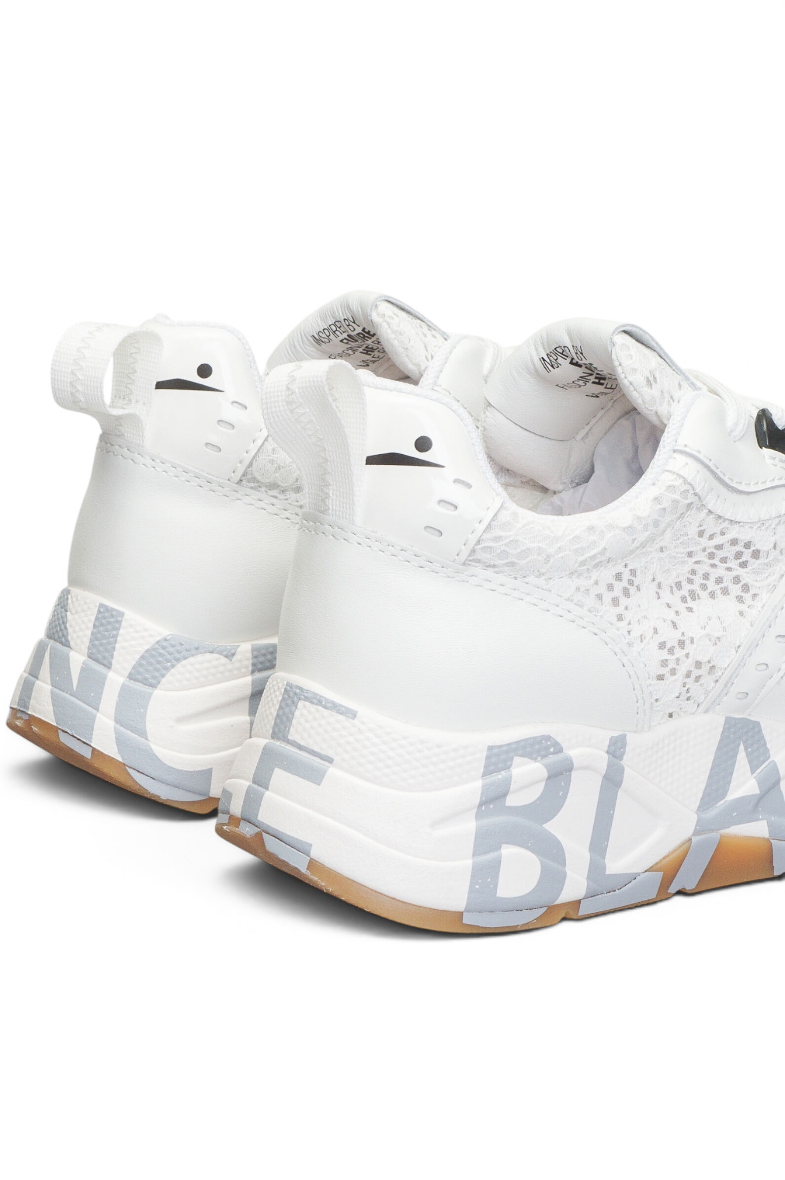 Кроссовки жен. АРТ.0012017475,бел,н.к-тек/н.к-тек