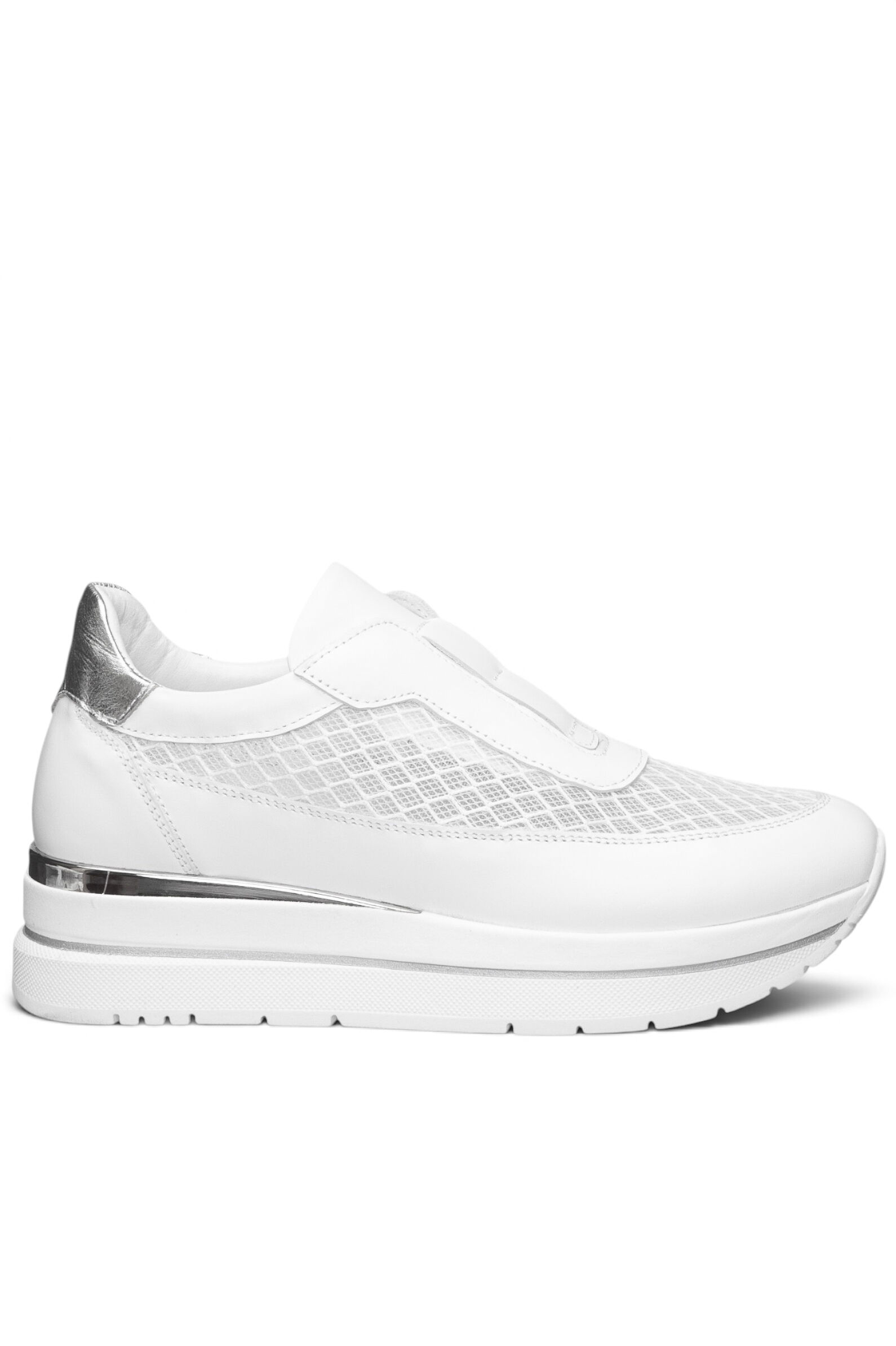 Кроссовки жен. АРТ.26YA-0067,бел,н.к-тек/н.к-тек