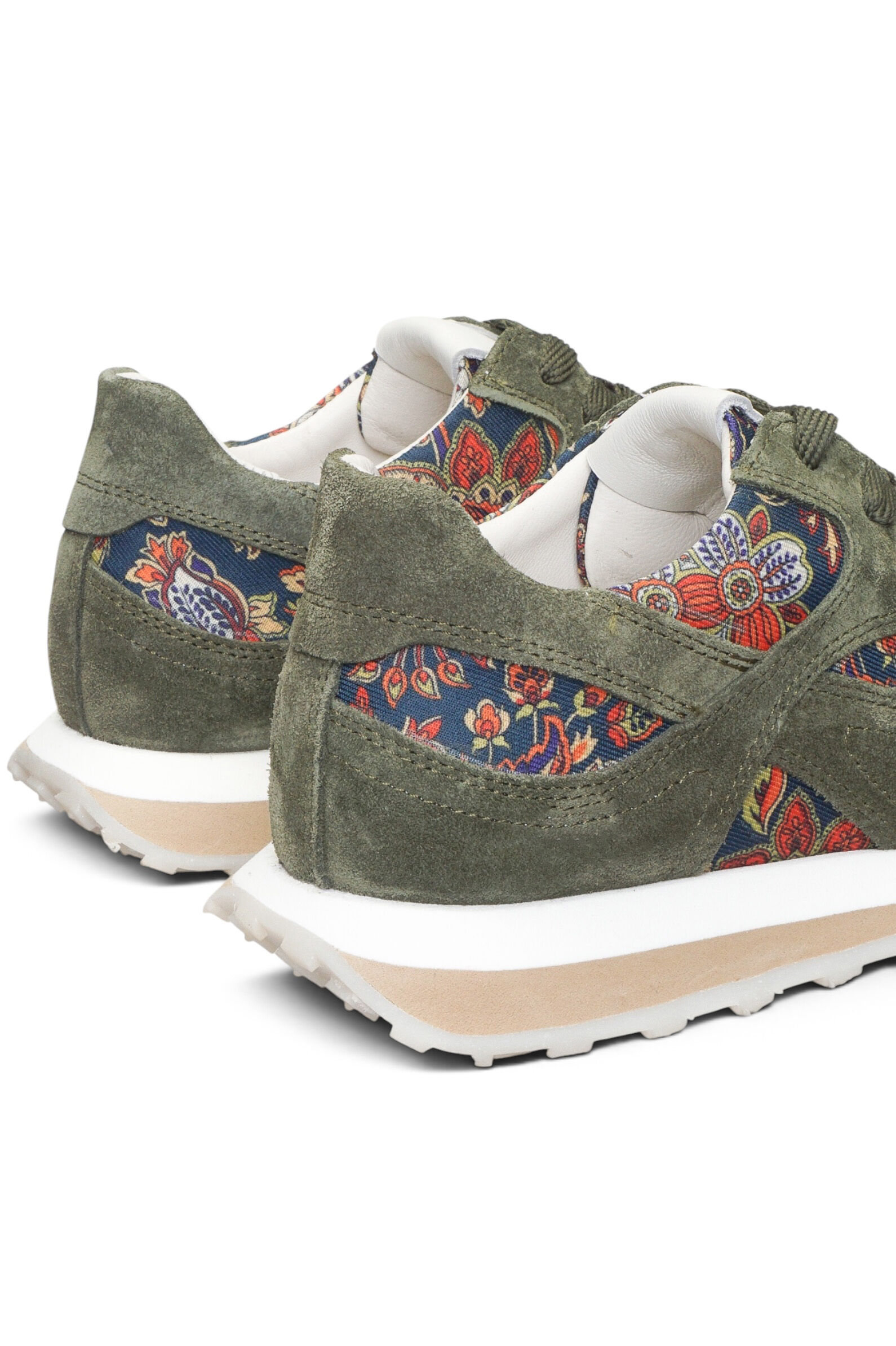 Кроссовки жен. АРТ.26YA-0122,зел-мул,н.з-тек/н.к