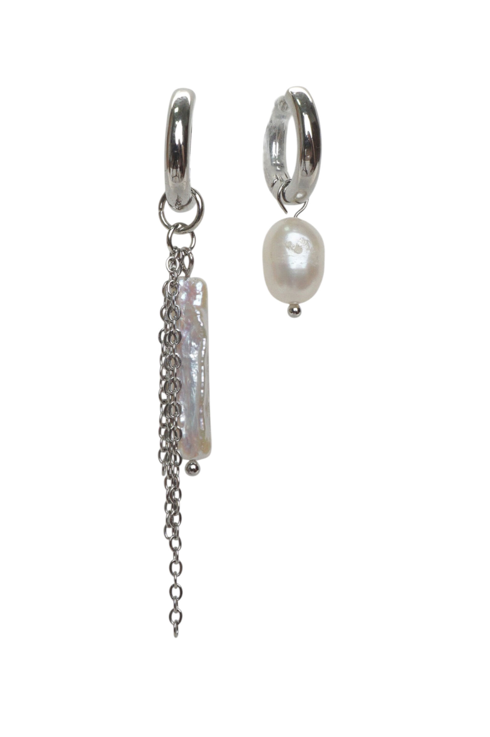 Серьги АРТ.J.330,сереб-бел