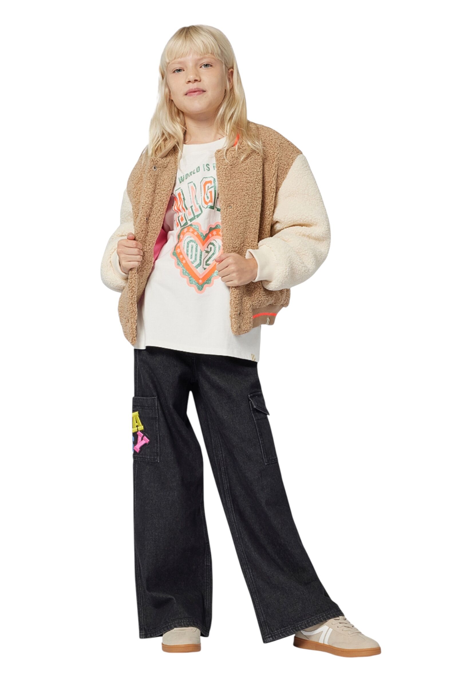 Шуба дев. АРТ.U21211/N52,беж,пэ/пэ